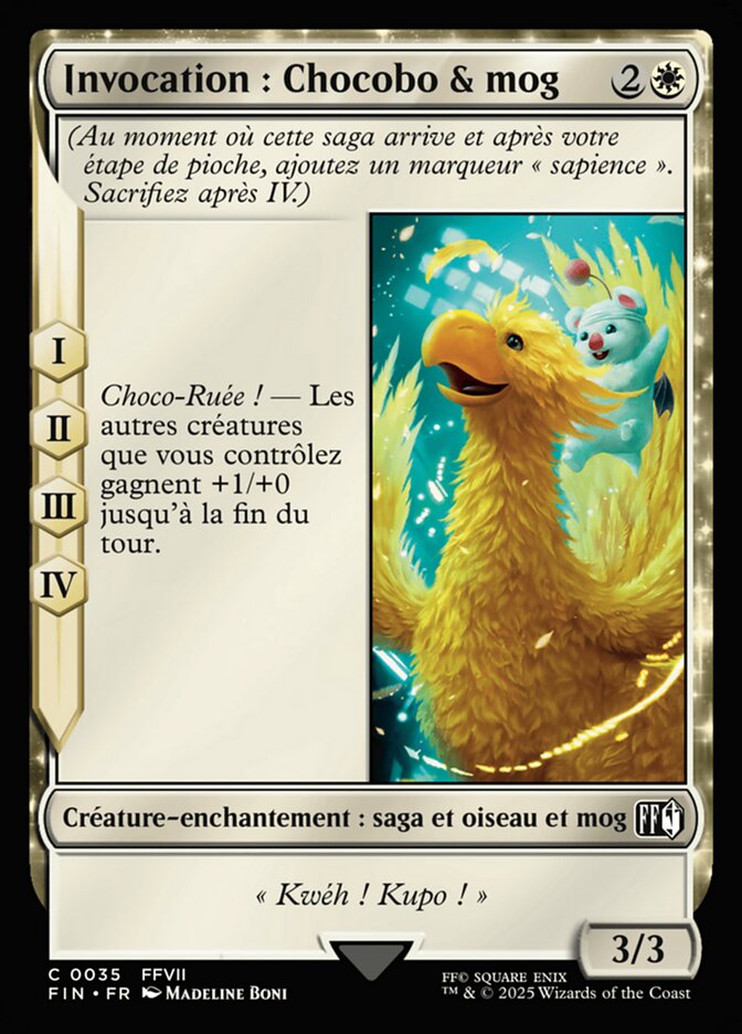 Invocation : Choco &amp; mog