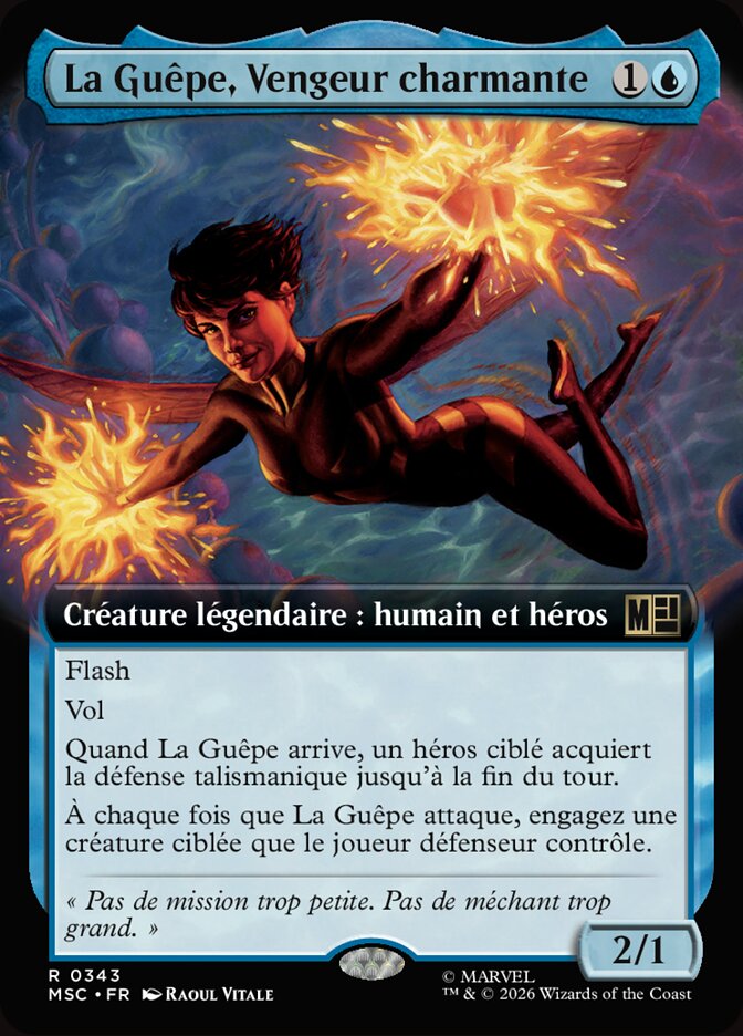 La Guêpe, Vengeur charmante