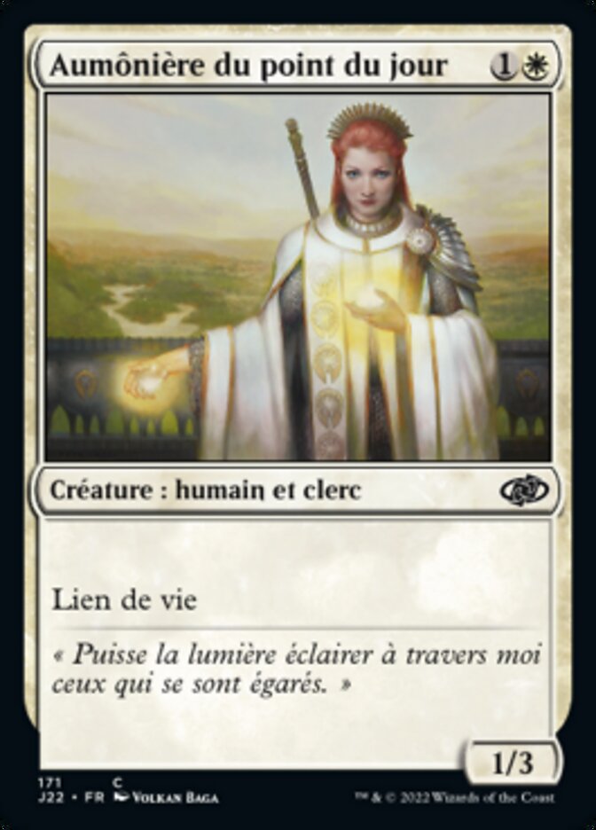 Aumônière du point du jour