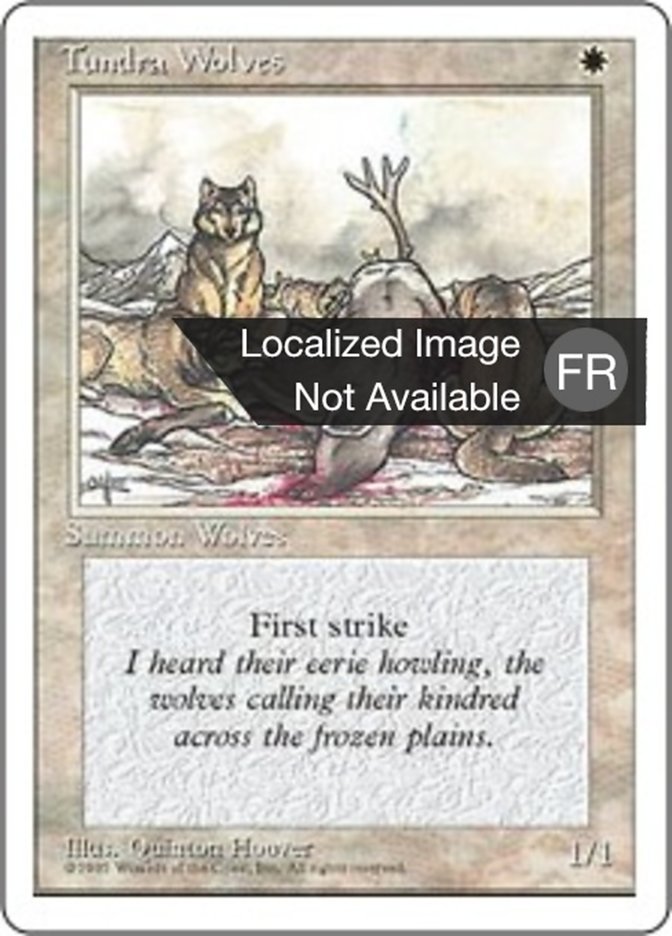 Loups de la toundra