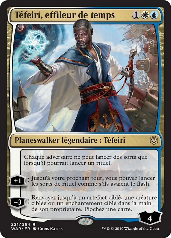Téfeiri, effileur de temps