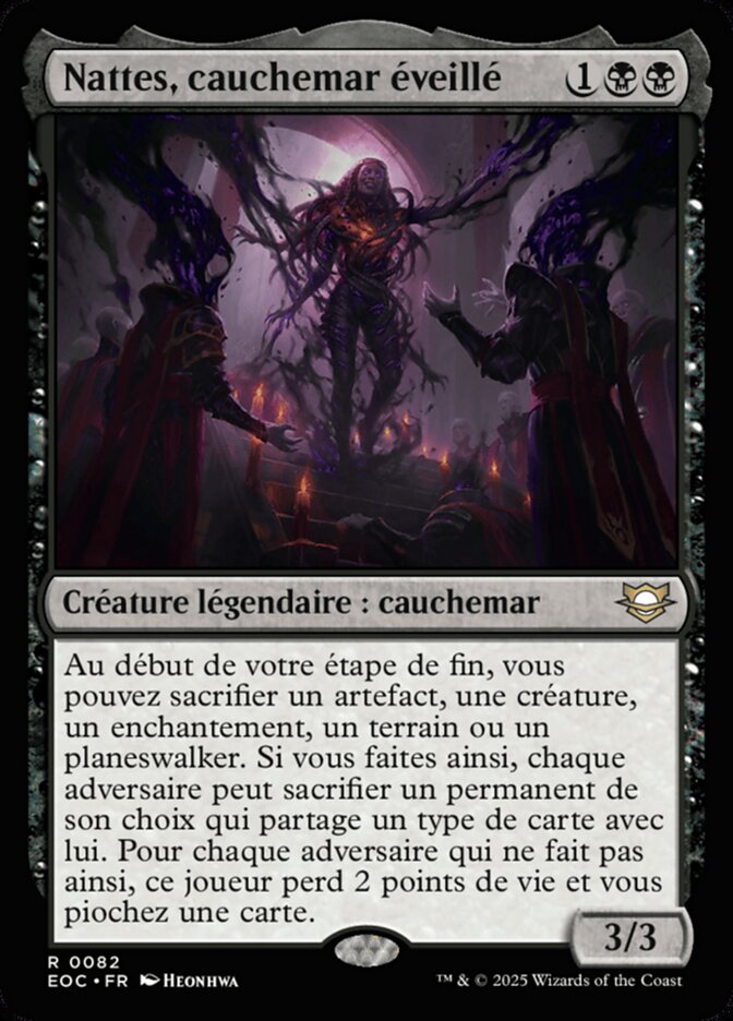Nattes, cauchemar éveillé