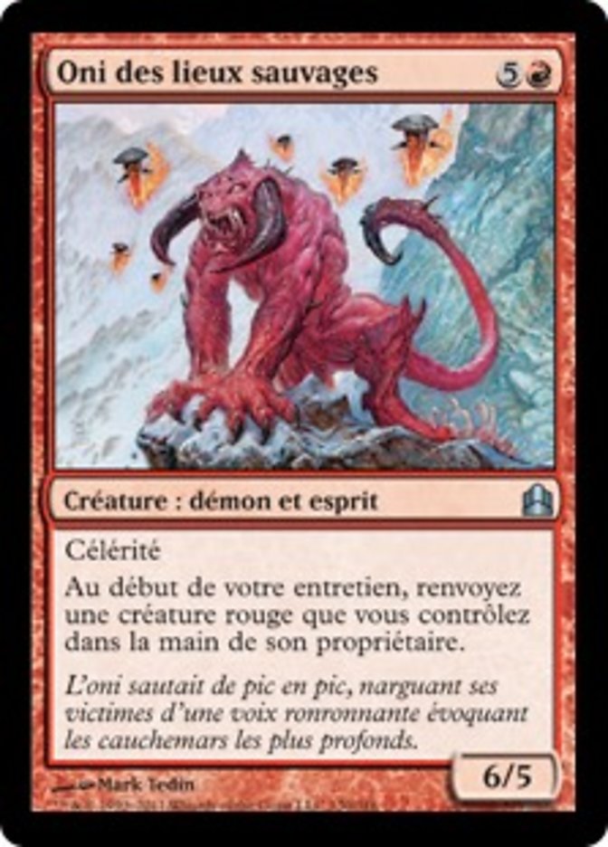 Oni des lieux sauvages