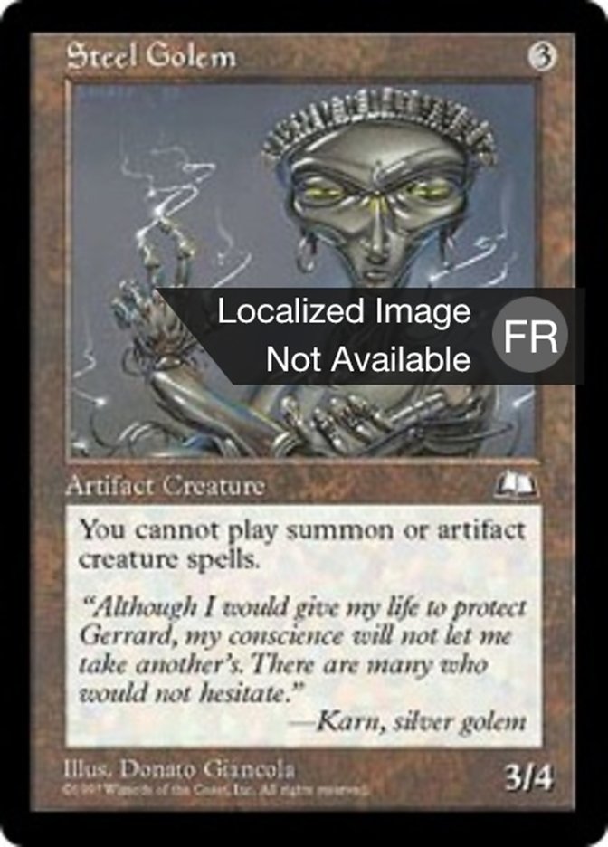 Golem d'acier