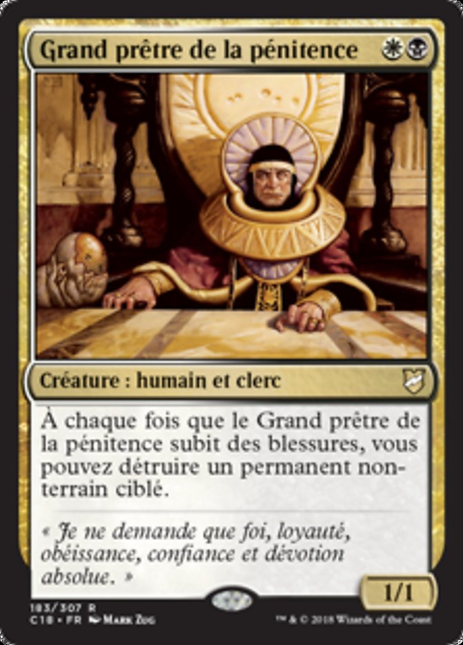 Grand prêtre de la pénitence