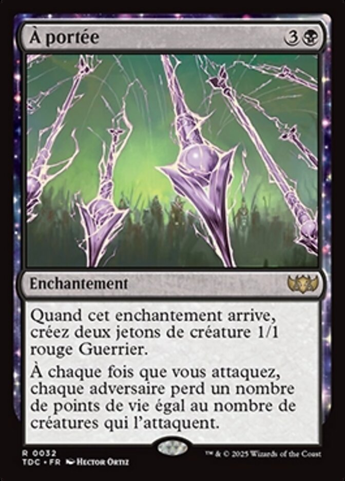 À portée