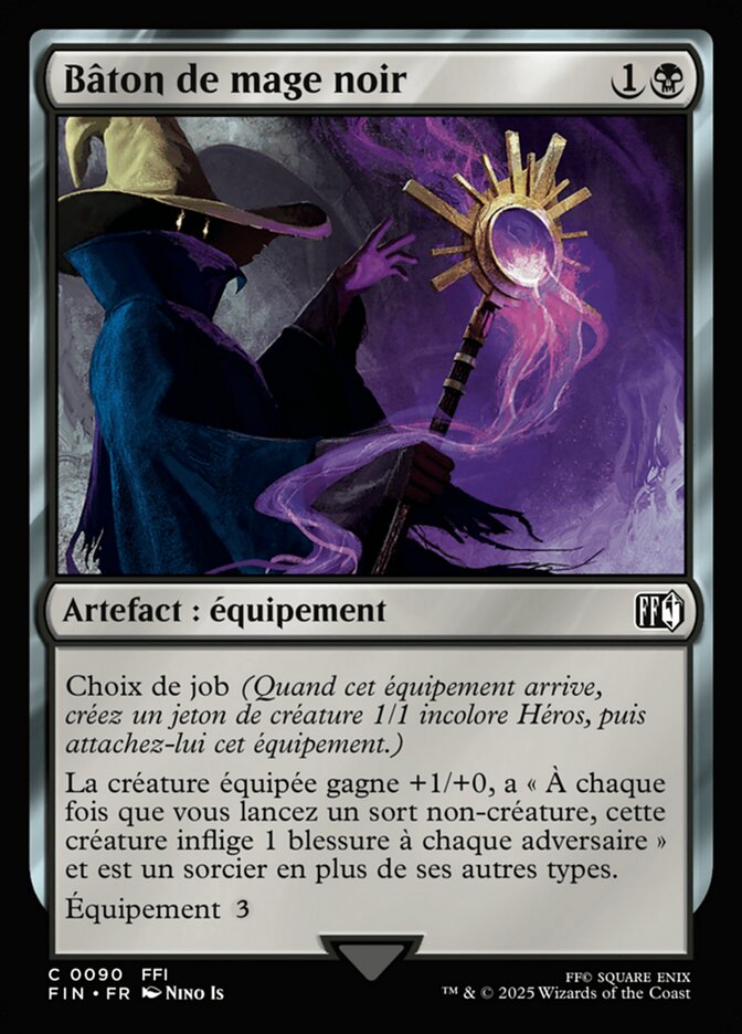 Bâton du mage noir