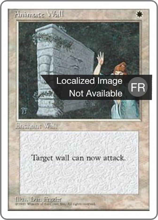 Animation de mur