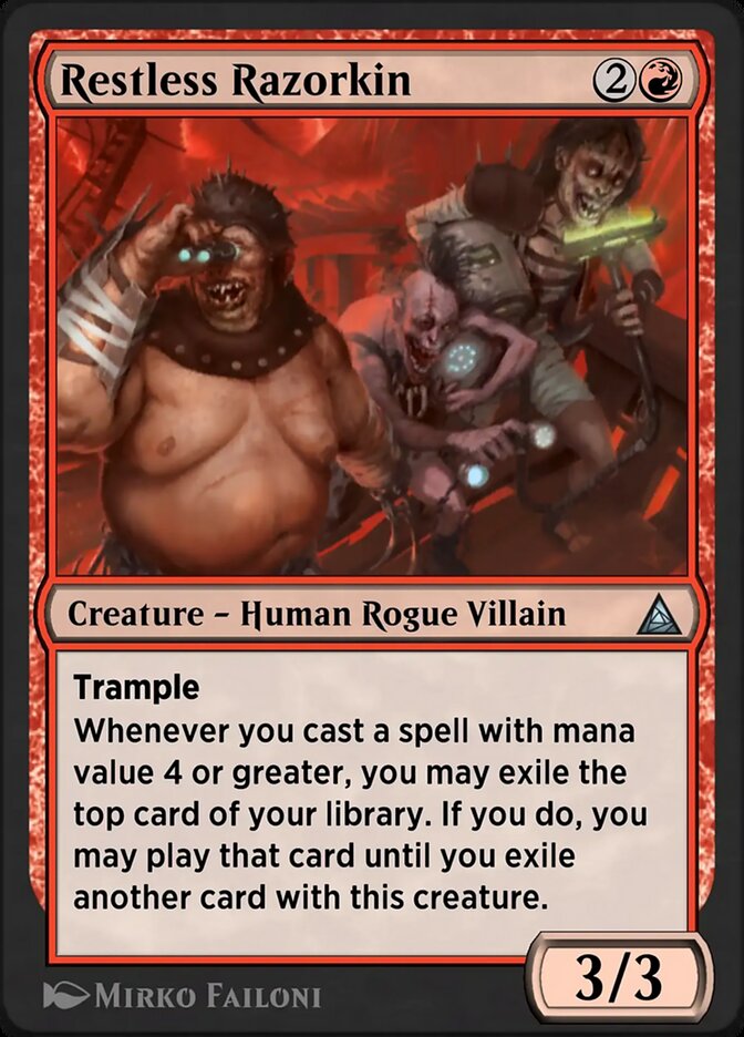 Restless Razorkin