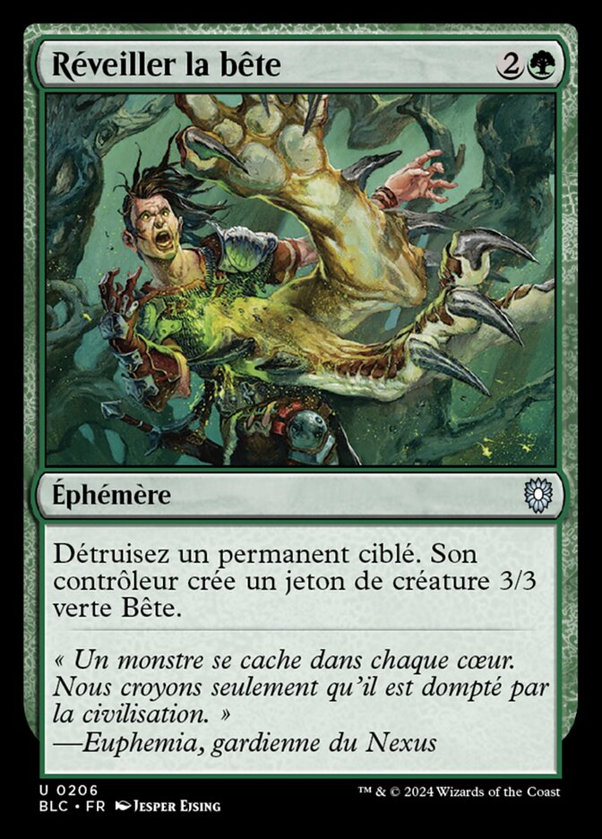 Réveiller la bête