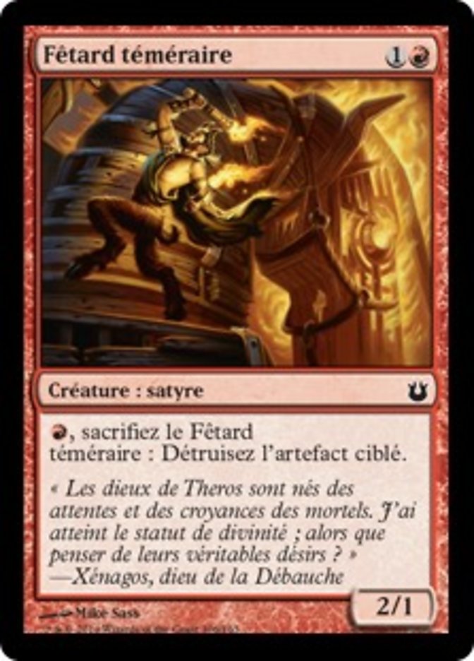 Fêtard téméraire