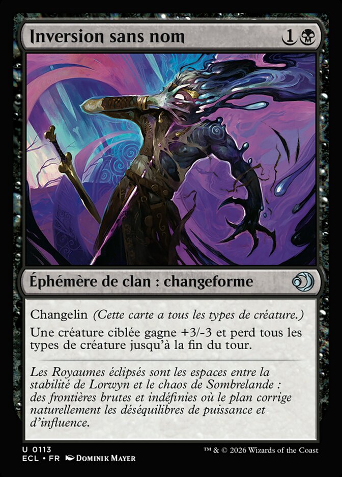 Inversion sans nom