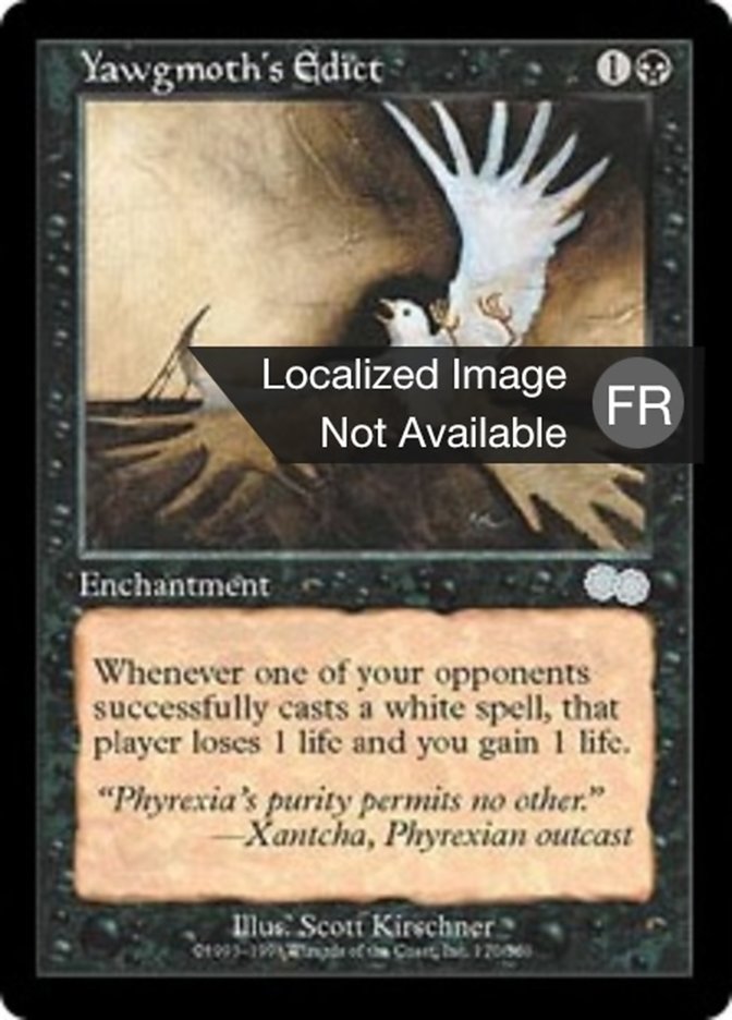 Edit de Yaugzebul