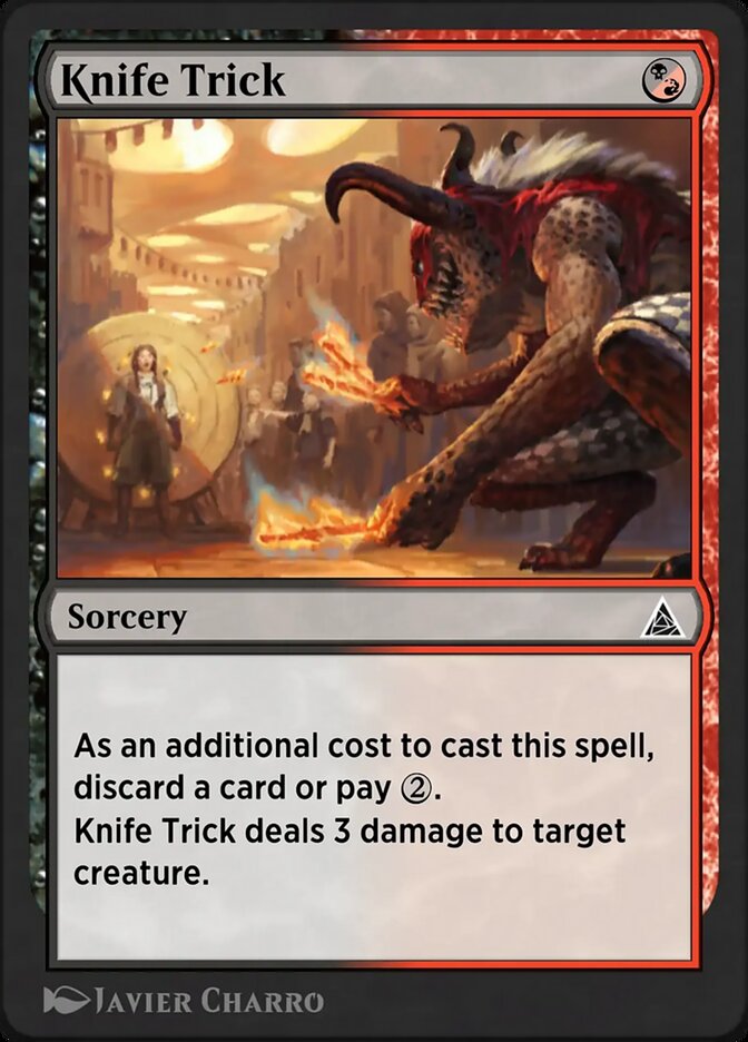 Knife Trick