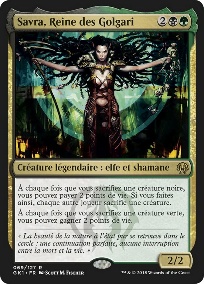 Savra, Reine des Golgari