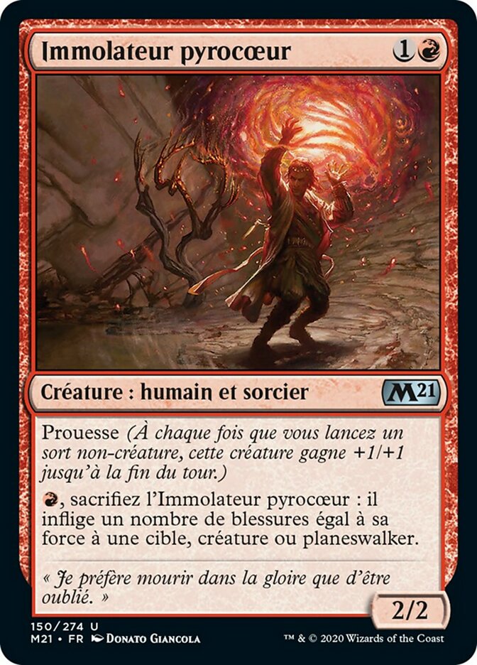 Immolateur pyrocœur