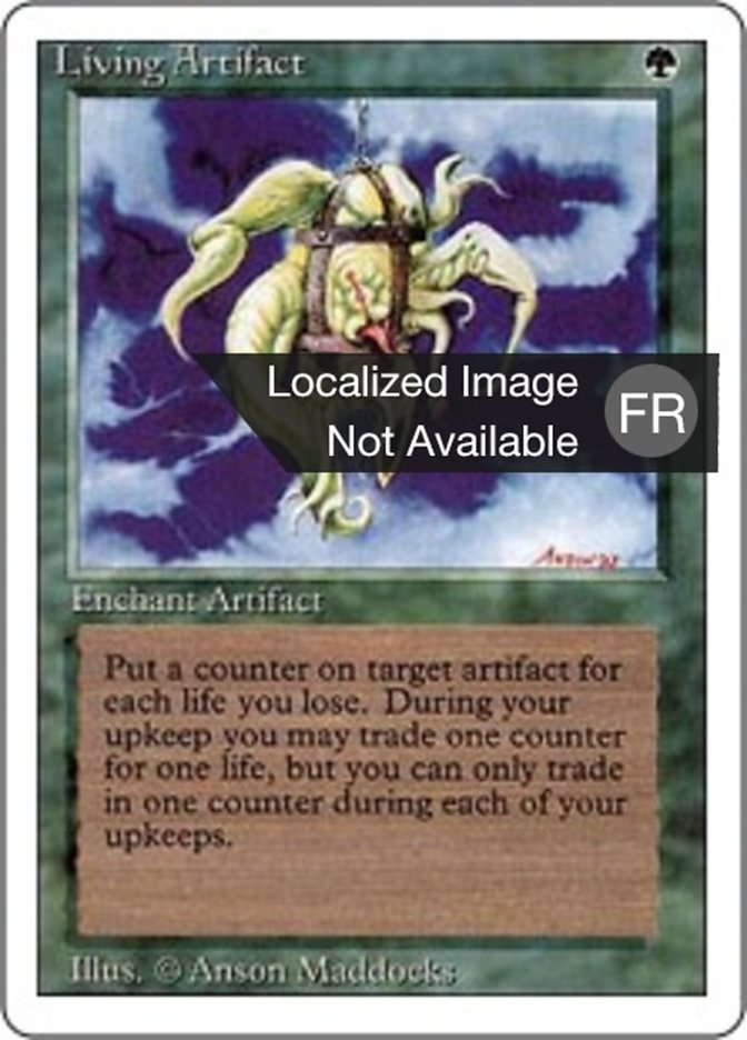 Artefact vivant