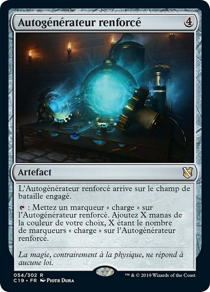 Autogénérateur renforcé