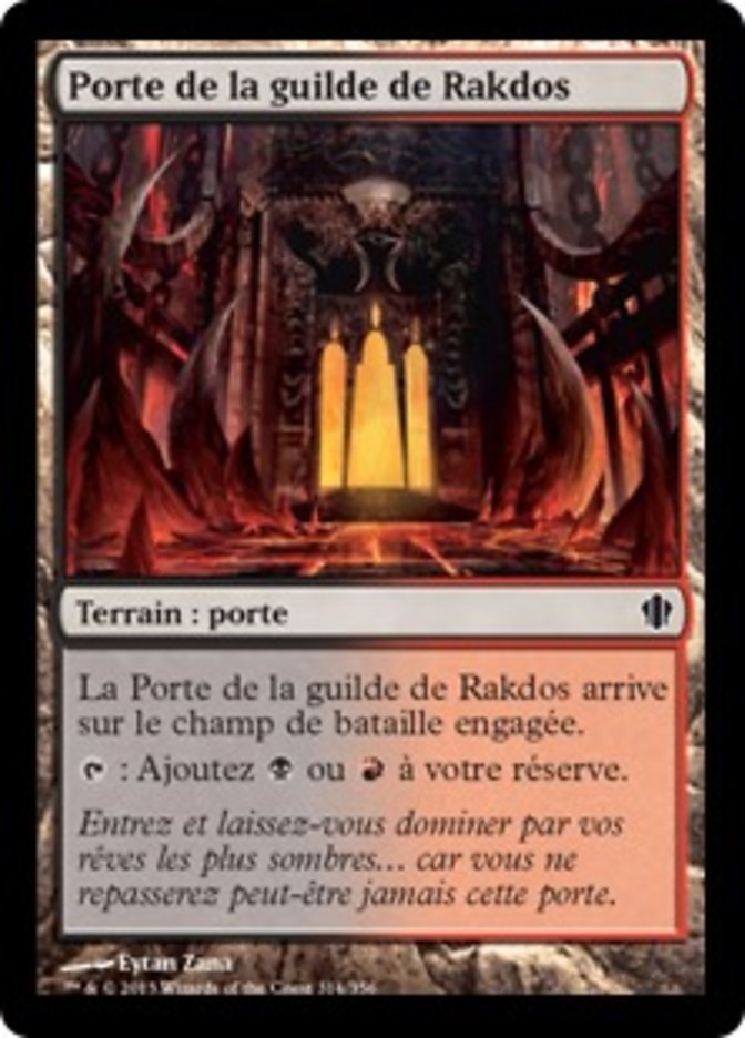 Porte de la guilde de Rakdos