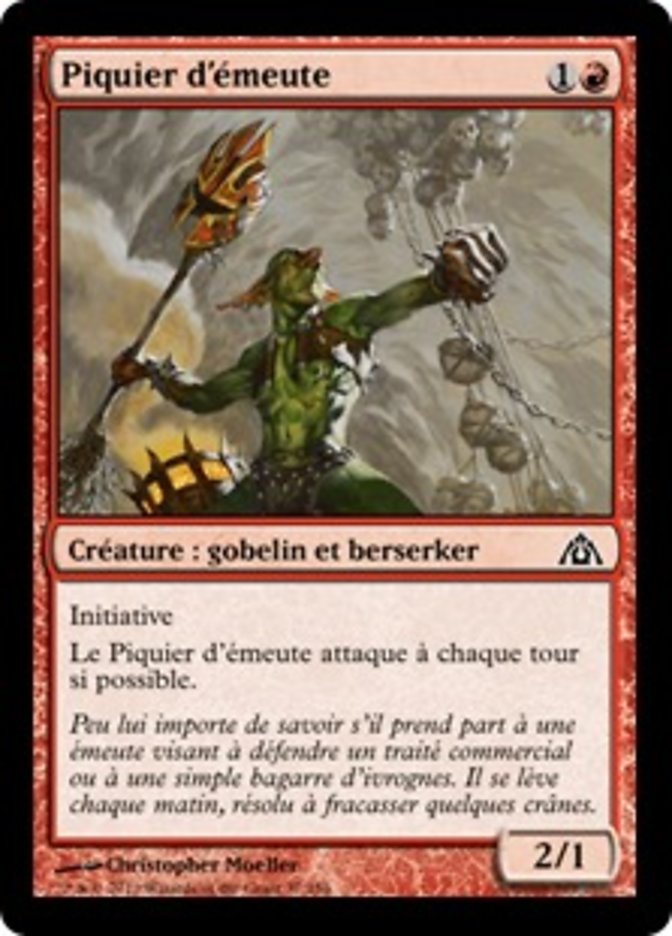 Piquier d'émeute