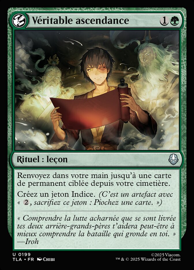Véritable ascendance