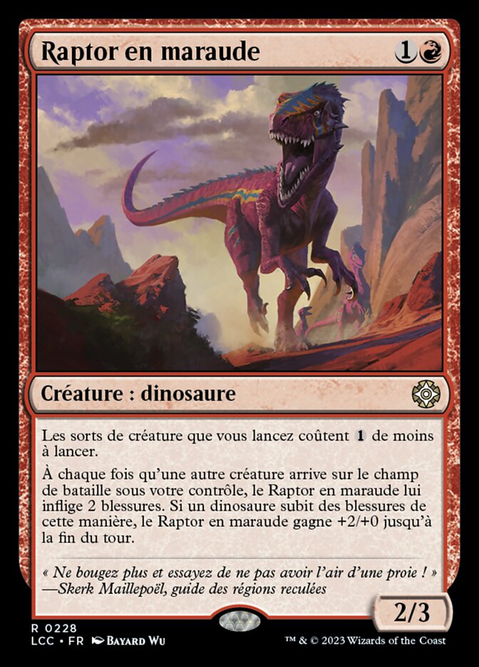 Raptor en maraude