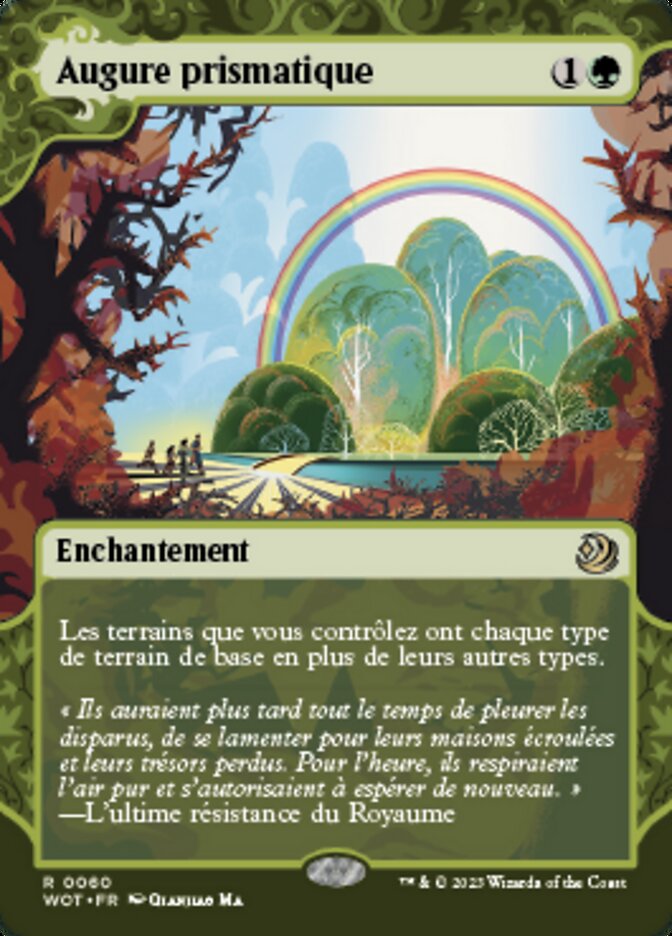 Augure prismatique