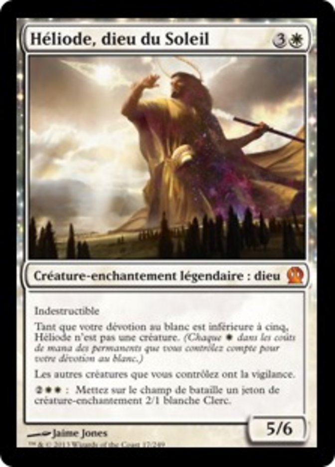 Héliode, dieu du Soleil