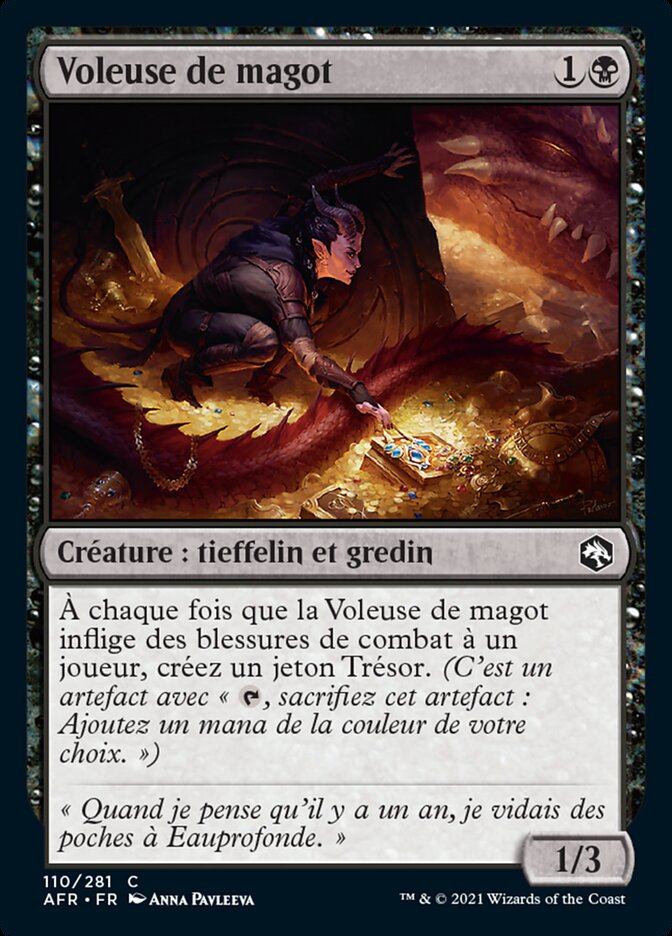 Voleuse de magot