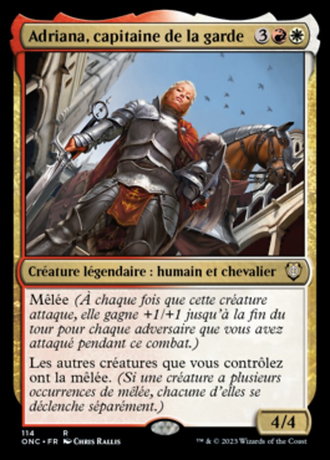 Adriana, capitaine de la garde