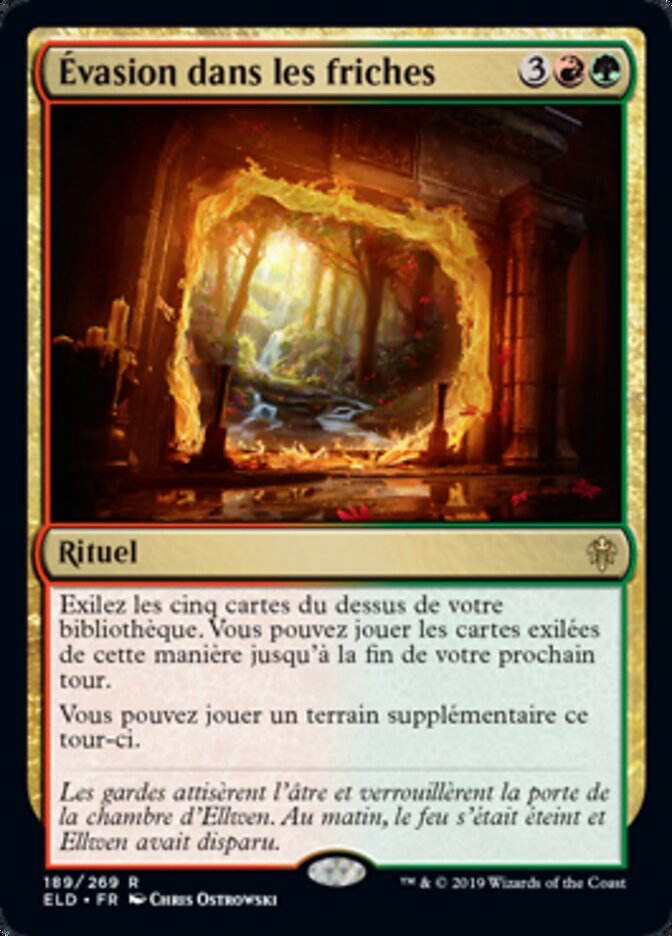 Évasion dans les friches