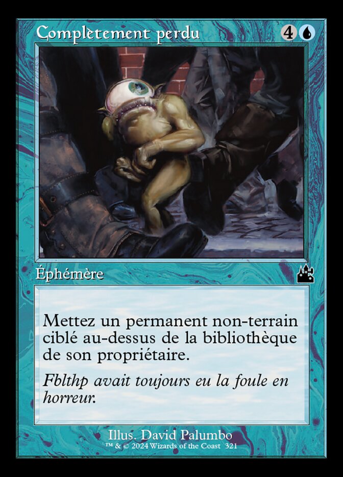 Complètement perdu