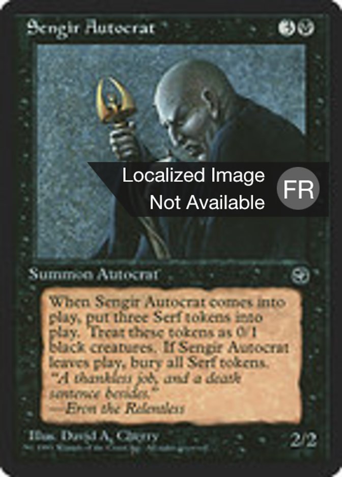 Autocrate sengien