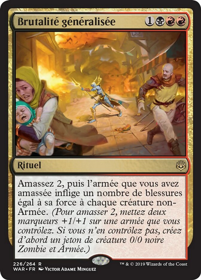 Brutalité généralisée