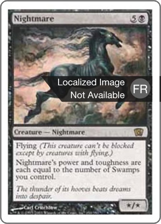 Cheval de cauchemar
