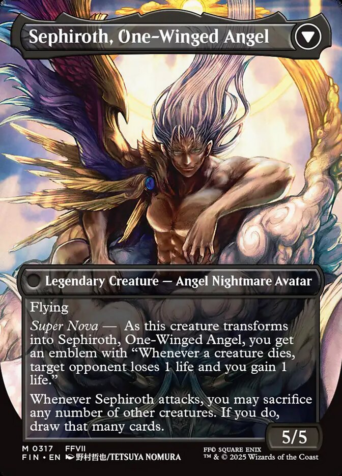 Sephiroth, Fabled SOLDIER // Sephiroth, One-Winged Angel