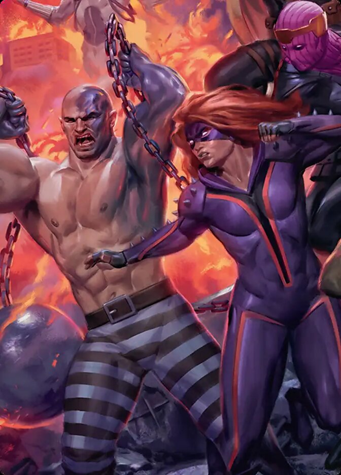 Absorbing Man and Titania // Absorbing Man and Titania