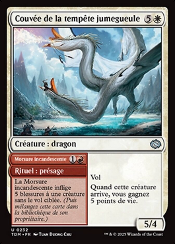 Couvée de la tempête jumegueule