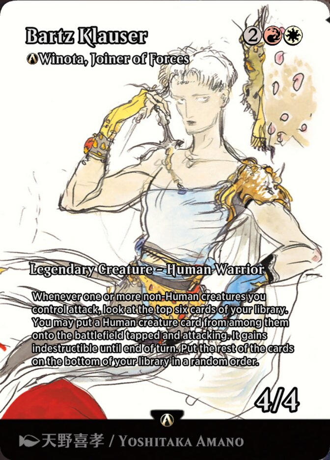 A-Winota, Joiner of Forces
