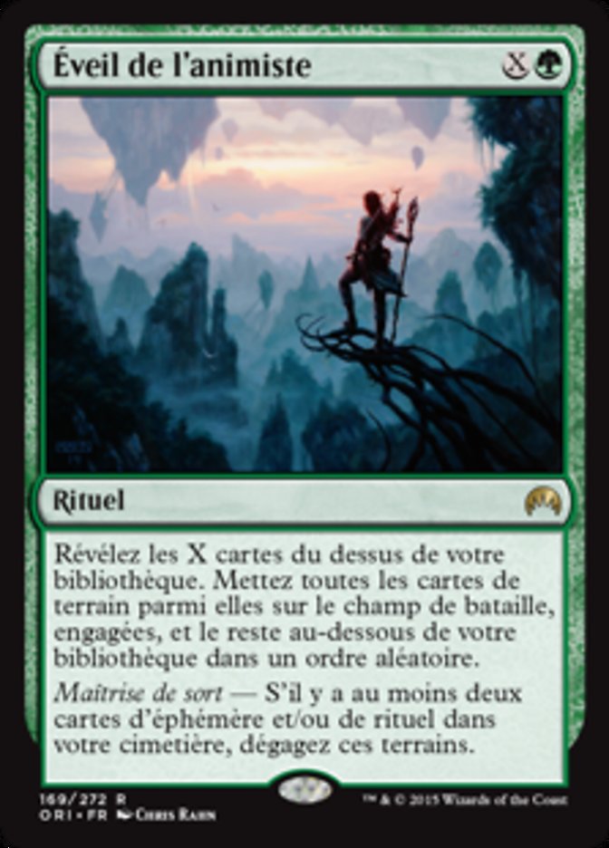 Éveil de l'animiste