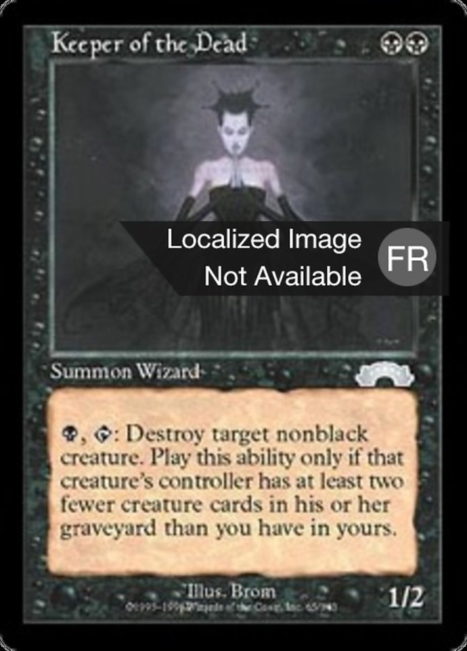 Gardienne des morts
