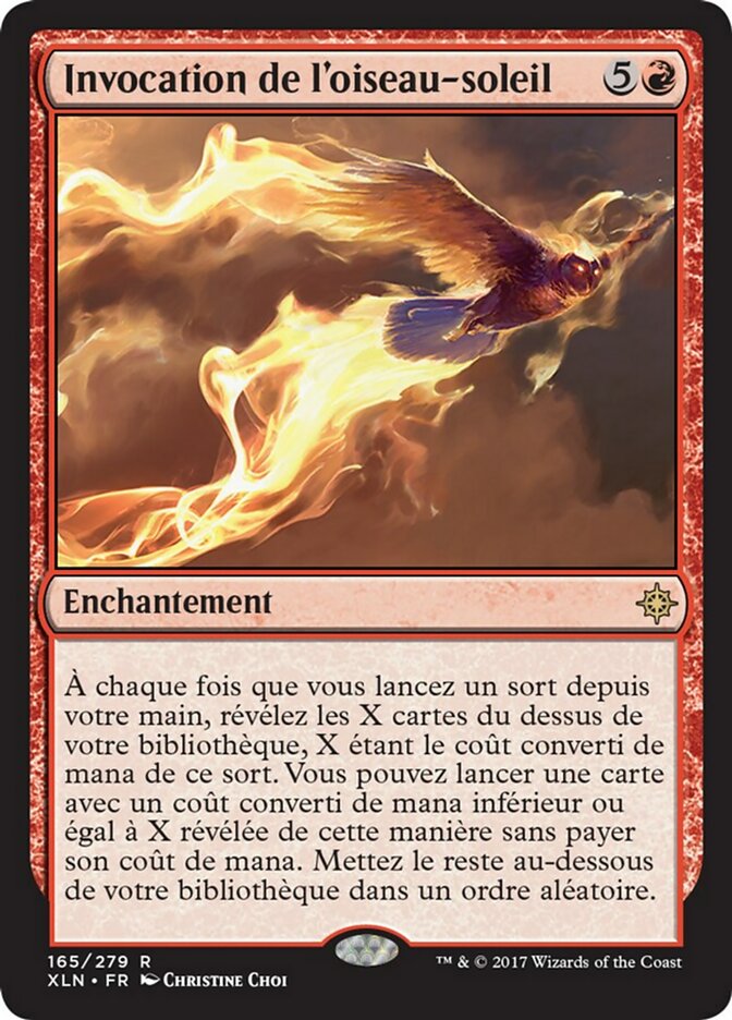 Invocation de l'oiseau-soleil