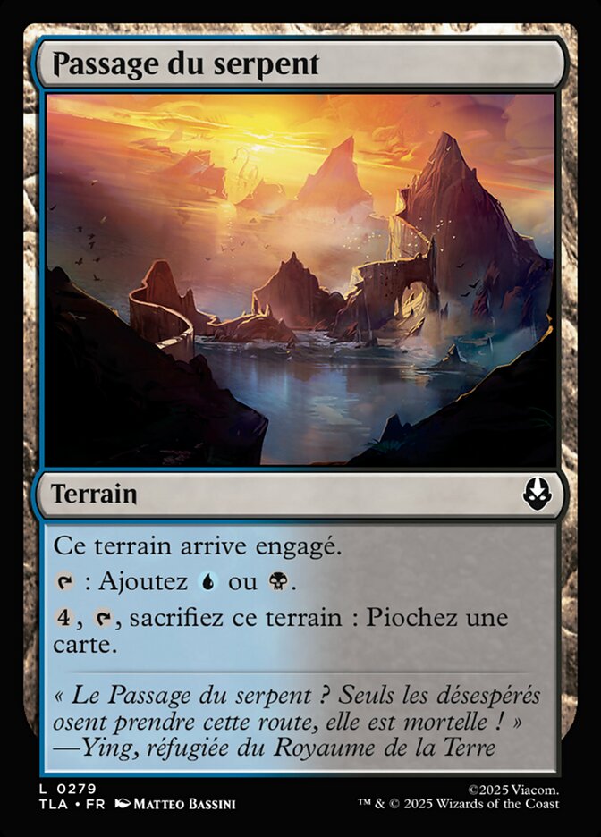 Passage du serpent
