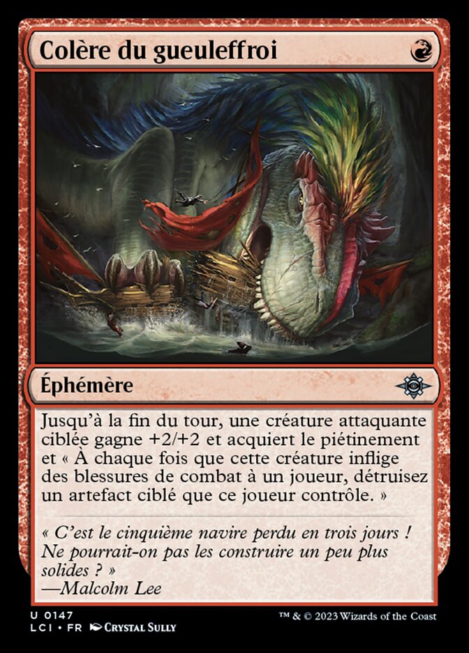 Colère du gueuleffroi