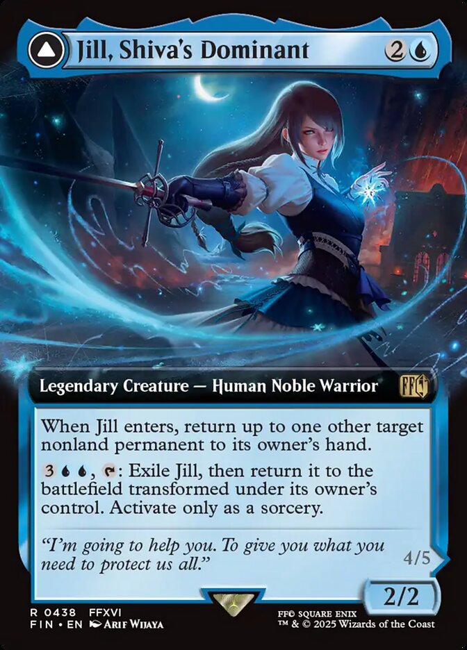 Jill, Shiva's Dominant // Shiva, Warden of Ice