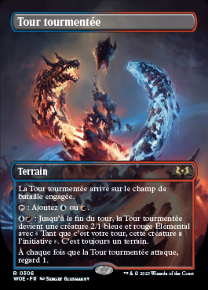 Tour tourmentée