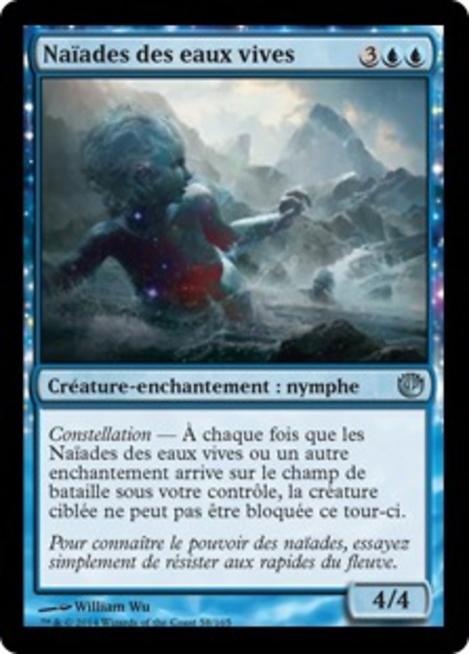 Naïades des eaux vives