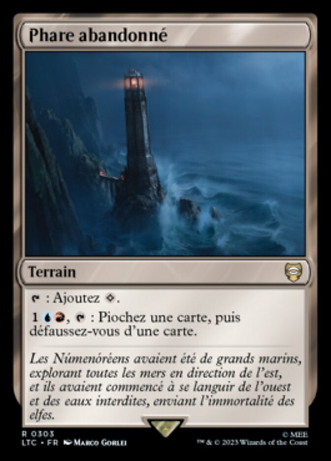 Phare abandonné