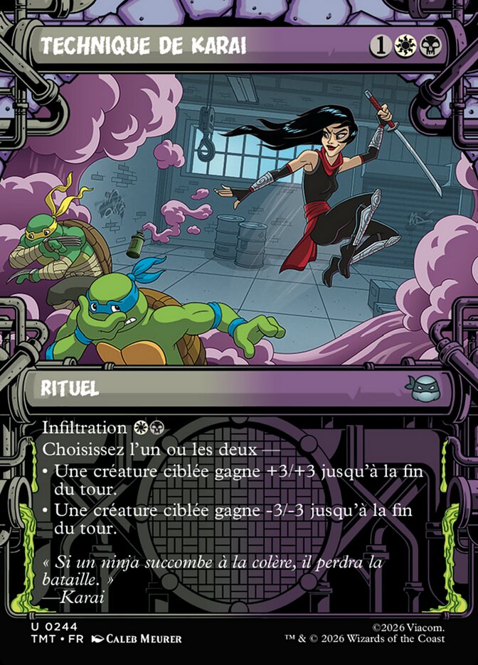 Technique de Karai