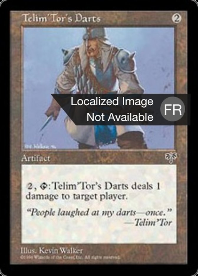 Fléchettes de Telim' Tor
